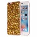 Мерцающий гелевый чехол с блестками для iPhone 6/6S Glitter Powder (Gold) 