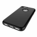 Противоударный защитный чехол для iPhone 6 / 6S Simple Brushed PC+TPU (Black)