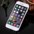 Прозрачный гелевый чехол для iPhone 7 / 8 с рамкой (Silver)