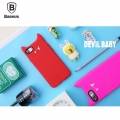 Силиконовый чехол Baseus для iPhone 7 / 8 Funny Devil Baby Case (Black)