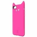 Силиконовый чехол Baseus для iPhone 7 / 8 Funny Devil Baby Case (Magenta)