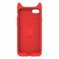 Силиконовый чехол Baseus для iPhone 7 / 8 Funny Devil Baby Case (Red)