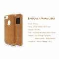 Кожаный чехол книжка Baseus Simple для iPhone 7 / 8 с окошком для дисплея Call ID и слайдером (Black)