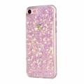 Мерцающий гелевый чехол с блестками для iPhone 7 / 8 Glitter Powder (Pink) 