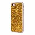 Мерцающий гелевый чехол с блестками для iPhone 7 / 8 Glitter Powder (Gold) 