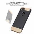 Усиленный чехол Baseus Taste Case для iPhone 7 Plus / 7+ / 8 Plus / 8+ с покрытием Soft Touch, TPU + PC (Black)