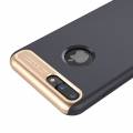 Усиленный чехол Baseus Taste Case для iPhone 7 Plus / 7+ / 8 Plus / 8+ с покрытием Soft Touch, TPU + PC (Black)