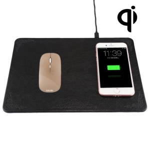 Купить Беспроводная Qi зарядка для телефона в форме коврика для мышки M300 Wireless Qi charge, 260x192x5 мм. (Black)