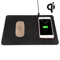 Беспроводная Qi зарядка для телефона в форме коврика для мышки M300 Wireless Qi charge, 260x192x5 мм. (Black)