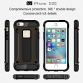 Противоударный чехол Tough Armor Ver.2 для iPhone SE/5S/5 с усиленной защитой (черный)