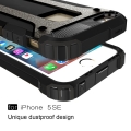 Противоударный чехол Tough Armor Ver.2 для iPhone SE/5S/5 с усиленной защитой (черный)