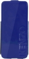 Чехол Kenzo iPhone SE / 5S / 5 Glossy Logo GLOSSYCOXIP5B с флипом (синий)