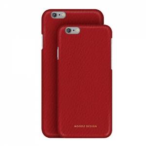 Купить кожаный чехол накладку для iPhone 6/6S Moodz Floater leather Hard Rossa (red), MZ901008