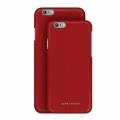 Кожаный чехол накладка для iPhone 6/6S Moodz Floater leather Hard Rossa (red), MZ901008