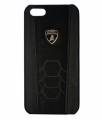 Кожаный чехол накладка Lamborghini для iPhone SE / 5 / 5S Murcielago Hard, Black (LB-HCIP5-MU/D3-BK)