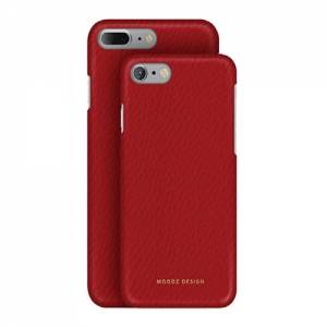 Купить кожаный чехол накладку для iPhone 7 / 8 Moodz Floater leather Hard Rossa (red), MZ901016