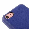 Кожаный чехол блокнот с флипом Melkco Premium для iPhone 5C синий