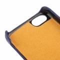 Кожаный чехол блокнот с флипом Melkco Premium для iPhone 5C синий