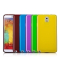 Гелевый чехол накладка Momax Clear Twist Case для Samsung Galaxy Note 3 (синий)