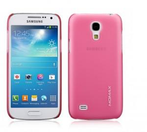 Купить чехол накладка Momax Ultra Thin Case для Samsung Galaxy S4 mini Clear Touch розовый CUSAS4MINITP1 в интернет магазине