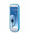 Гелевый чехол накладка Momax iCase Pro для Samsung Galaxy S III S3 blue ICPSAI9300BW