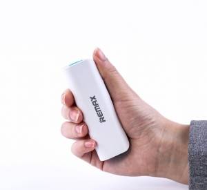 Купить внешний аккумулятор Power Bank Remax 2600 mAh White-Grey в магазине