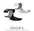 Автодержатель Ppyple CD-Clip5 black с креплением в CD- диск, под смартфоны до  6"