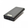 Внешний аккумулятор Remax Proda - 30000 mAh дополнительная батарея АКБ для смартфонов и планшетов (черный)