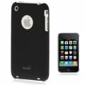 Чехол накладка Moshi Pure Colour для iPhone 3G/3GS с пленкой в комплекте (черный)