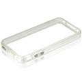 Силиконовый чехол бампер для iPhone 4/4S. Прозрачный Bumper OEM c кнопками