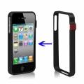 Тонкий бампер CAZE для iPhone 4, iPhone 4S из пластика