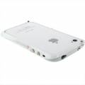 Металлический чехол Theodor для iPhone 4/4S в стиле бампера (белый)