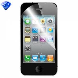 Купить мерцающую защитную пленку Diamond Screen Protector для iPhone 4/4S в интернет магазине