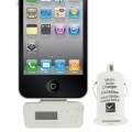 FM трансмиттер для iPhone 4/4S, iPad, 3GS, iPod белый (разъем 30 pin)