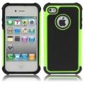 Противоударный чехол для iPhone 4/4S Tough Armor Case (Green)