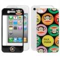 Наклейка Paul Frank для iPhone 4 / 4S на стекло и на заднюю панель комплект (Front+Back)