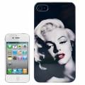 Пластиковый чехол накладка для iPhone 4 / 4S с Marilyn Monroe (Мерлин Монро)