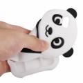 Объемный 3D чехол панда для iPhone 5C Panda style (черно-белый) 