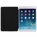 Кожаный чехол Crazy Horse с подставкой из 3-х секций для iPad Air / iPad 2017 (розовый) с функцией пробуждения