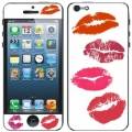 Наклейка Red Lips для iPhone 5 / 5S на стекло и на заднюю панель комплект (Front+Back)