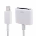 Кабель переходник Lightning с 8 pin на 30 pin для iPhone 5 / 5S, iPad 4, iPad mini / mini 2, iPad Air / Air 2, iPod Touch 5