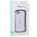 iFace Mall тонкий гелевый чехол для iPhone 5 / 5S / SE (белый)