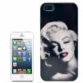 Пластиковый чехол накладка для iPhone 5 / 5S с Marilyn Monroe (Мерлин Монро)