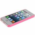 Чехол накладка Ultra Slim для iPhone SE / 5S / 5 очень тонкая (розовый) 