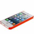 Чехол накладка Ultra Slim для iPhone SE / 5S / 5 очень тонкая (красный) 