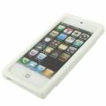 Силиконовый чехол кассета Tape для iPhone 5 / 5S (белый)
