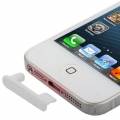 Заглушка моно-комплект Twin для iPhone 5 / 5S (белая) в разъем для зарядки и в разъем для наушников