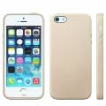 Чехол в стиле Apple case Official Design для iPhone 5 / 5S / SE бежевый