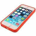 Чехол в стиле Apple case Official Design для iPhone 5 / 5S / SE красный