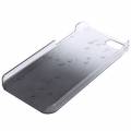 Чехол накладка с каплями Raindrops для iPhone 5/5S (прозрачно-черный)